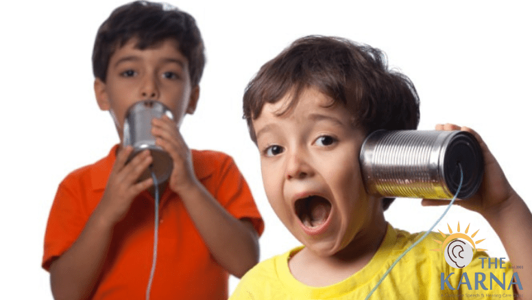 Speech and voice therapy session to improve communication abilities.
