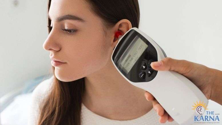 Impedance Audiometry test evaluating middle ear function and mobility.