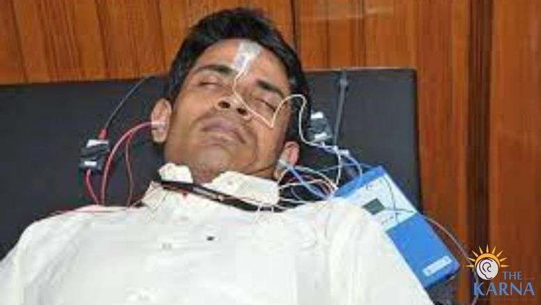 Electrocochleography (ECochG) test to assess inner ear and auditory nerve function.