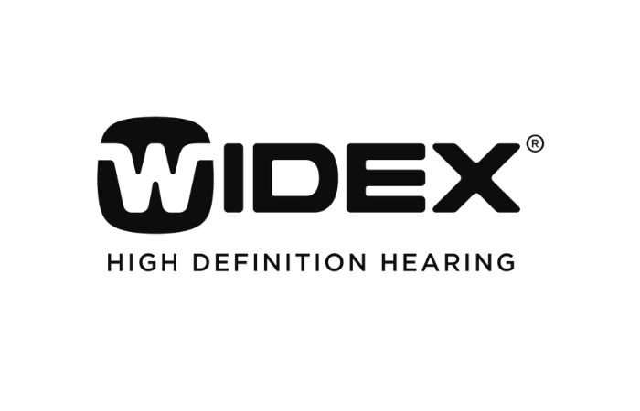 Widex hearing aid technology brand logo